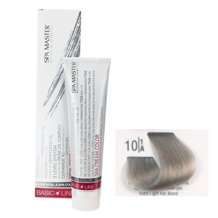 Βαφή Μαλλιών Σωληνάριο Spa Master Cream Color 100ml No10.1 Extra Light Ash Blond