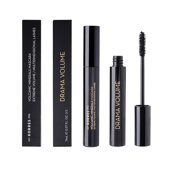 Korres Volcanic Minerals Drama Volume Mascara - Extreme Volume & Πολυδιάστατες Βλεφαρίδες 11ml