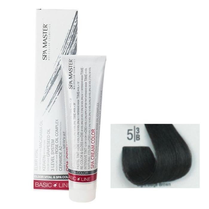 Βαφή Μαλλιών Σωληνάριο Spa Master Cream Color 100ml No5.3 Light Beige Brown