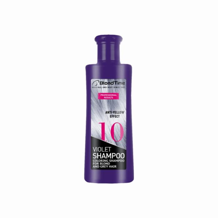 Σαμπουάν Violet Blond Time #10 Κατά του Κιτρινίσματος των Ξανθών και Γκρίζων Μαλλιών 150ml