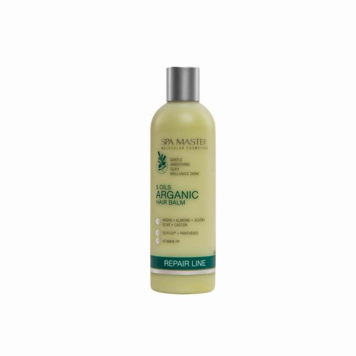 Βάλσαμο Μαλλιών Ολικής Επανόρθωσης 5 Έλαια Spa Master με Αργκάν 330ml
