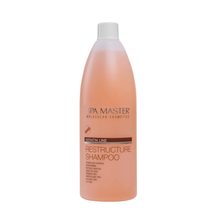 Σαμπουάν Ολικής Αναδόμησης Spa Master με Κερατίνη 970ml