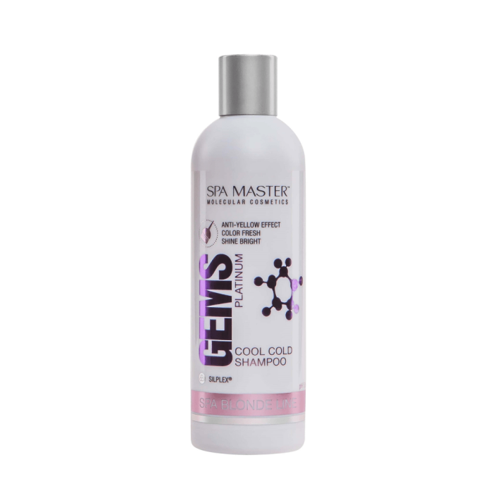 Σαμπουάν Silver Spa Master Cool Cold  Shampoo Gems Platinum Κατά του Κιτρινίσματος 330ml