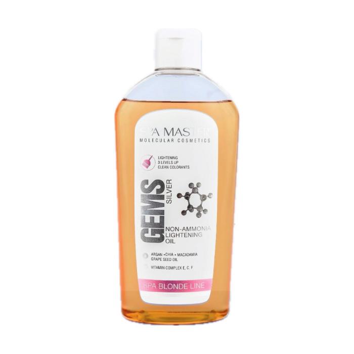 Λαδάκι Αποχρωματισμού Μαλλιών Spa Master Silver Gems Χωρίς Αμμωνία 250ml