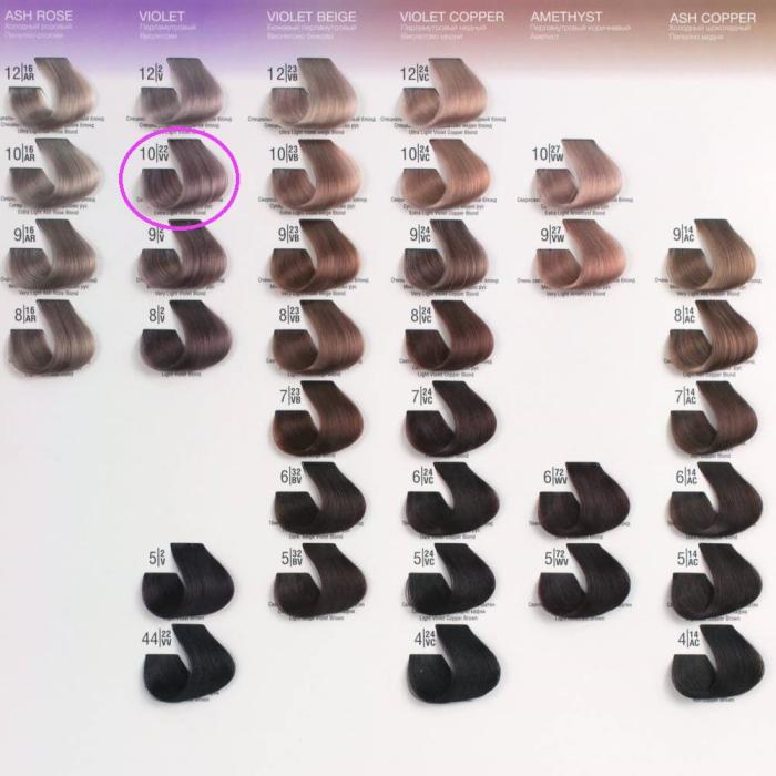 Βαφή Μαλλιών Σωληνάριο Spa Master Cream Color 100ml No10.22 Extra Light Violet Blond