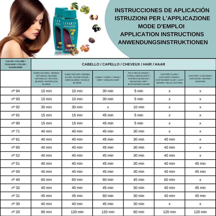 Leganza Coloring Conditioner - Μαλακτική Κρέμα Μαλλιών με Χρώμα Χωρίς Αμμωνία 150ml No50 Bordeaux/Μπορντό