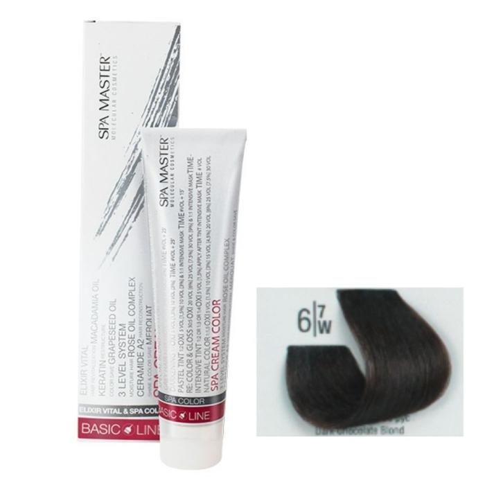 Βαφή Μαλλιών Σωληνάριο Spa Master Cream Color 100ml No6.7 Dark Chocolate Blond