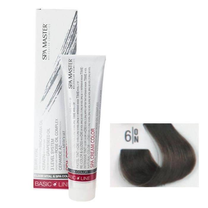 Βαφή Μαλλιών Σωληνάριο Spa Master Cream Color 100ml No6.0 Dark Blond
