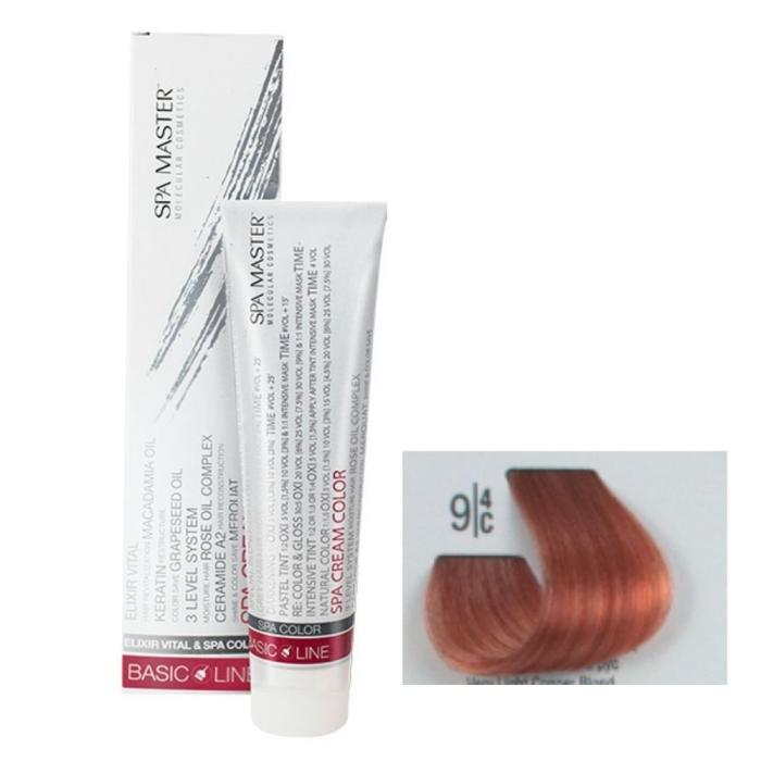 Βαφή Μαλλιών Σωληνάριο Spa Master Cream Color 100ml No9.4 Very Light Copper Blond
