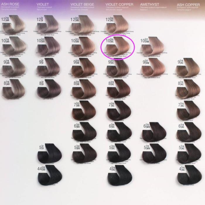 Βαφή Μαλλιών Σωληνάριο Spa Master Cream Color 100ml No10.24 Extra Light Violet Copper Blond