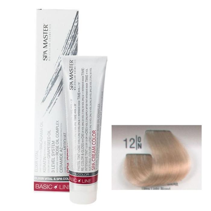Βαφή Μαλλιών Σωληνάριο Spa Master Cream Color 100ml No12.0 Ultra Light Blond
