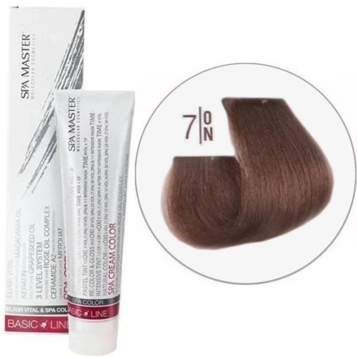 Βαφή Μαλλιών Σωληνάριο Spa Master Cream Color 100ml No7.0 Blond