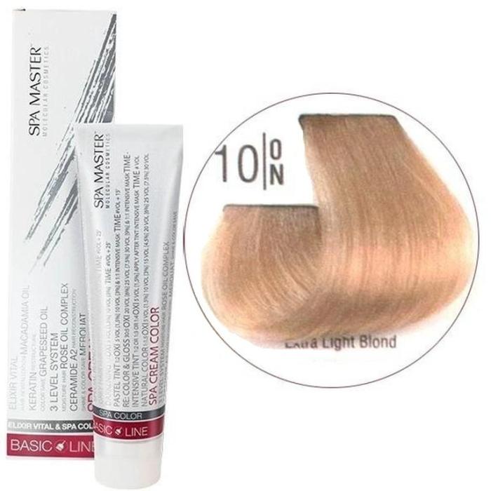 Βαφή Μαλλιών Σωληνάριο Spa Master Cream Color 100ml No10.0 Extra Light Blond