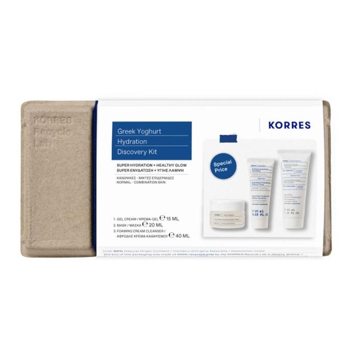 Korres Greek Yoghurt Hydration Discovery Kit – Σετ Ενυδάτωσης με Ελληνικό Γιαούρτι
