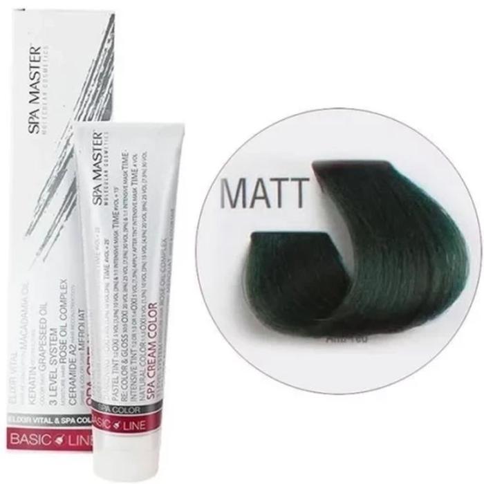 Βαφή Μαλλιών Σωληνάριο Spa Master Cream Color Corrector Ενισχυτικό Διορθωτικό 100ml - Matt