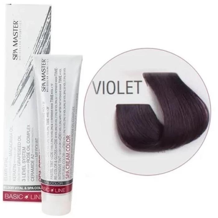 Spa Master Cream Color Corrector Ενισχυτικό Διορθωτικό 100ml – Violet