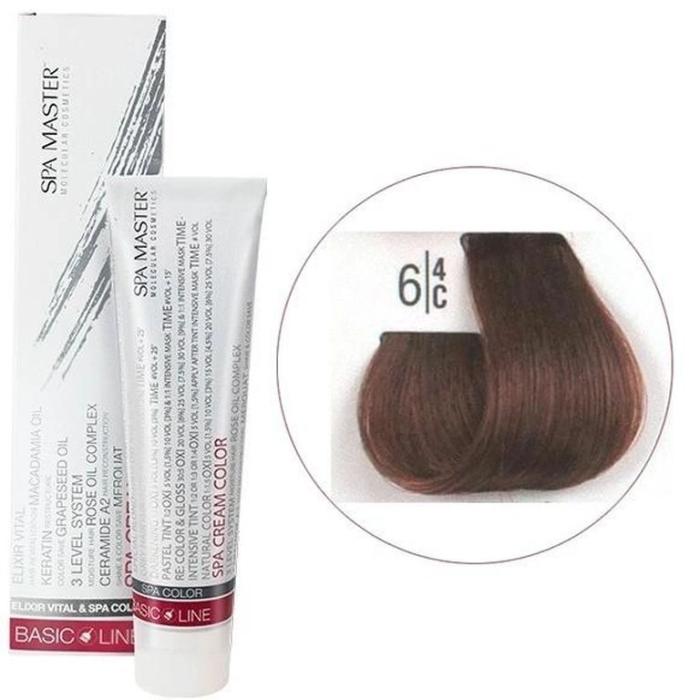 Βαφή Μαλλιών Σωληνάριο Spa Master Cream Color 100ml No6.4 Dark Copper Blond