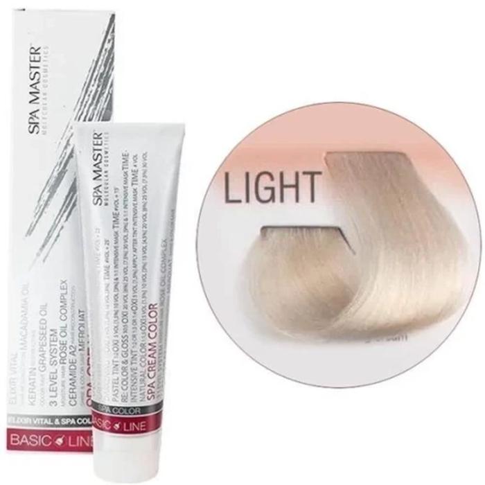 Βαφή Μαλλιών Σωληνάριο Spa Master Cream Color Corrector Ενισχυτικό Διορθωτικό 100ml - Light