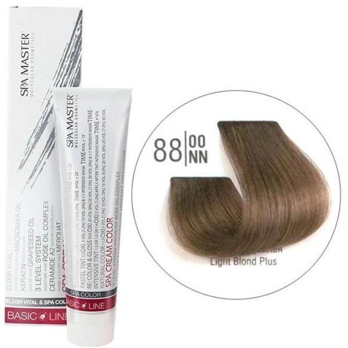 Βαφή Μαλλιών Σωληνάριο Spa Master Cream Color 100ml No88.00 Light Blond Plus