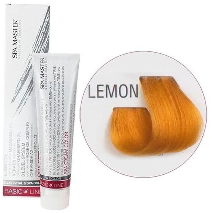 Βαφή Μαλλιών Σωληνάριο Spa Master Cream Color Corrector Ενισχυτικό Διορθωτικό 100ml - Lemon