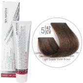 Βαφή Μαλλιών Σωληνάριο Spa Master Cream Color 100ml No5.42 Light Copper Violet Brown