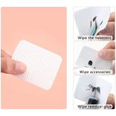 Pads Καθαρισμού Νυχιών &amp; Βλεφαρίδων 5x5cm –540τμχ Χωρίς Χνούδι