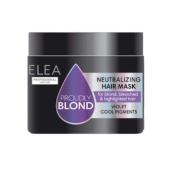 Elea Proudly Blond – Μάσκα Μαλλιών με Violet Cool Χρωστική για Ξανθά &amp; Ξανοιγμένα Μαλλιά 300ml