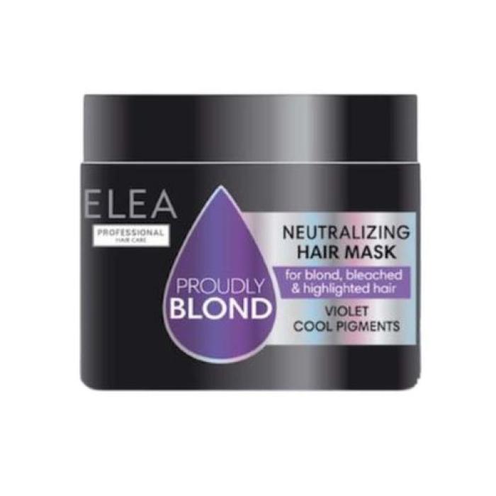Elea Proudly Blond – Μάσκα Μαλλιών με Violet Cool Χρωστική για Ξανθά & Ξανοιγμένα Μαλλιά 300ml