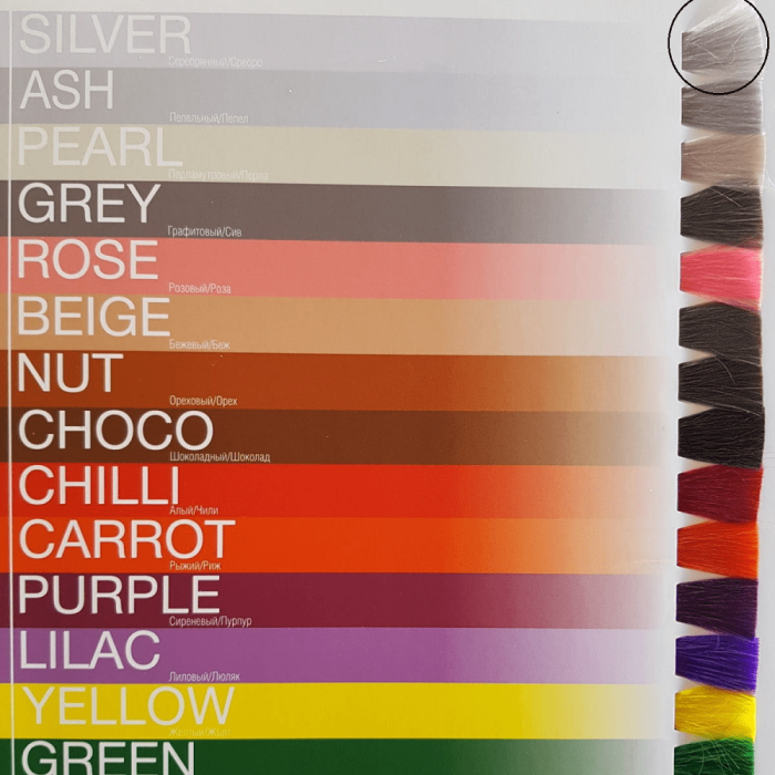 Spa Master Pure Pigments Καθαρές Χρωστικές Ημιμόνιμη Βαφή Μαλλιών 100ml – Silver