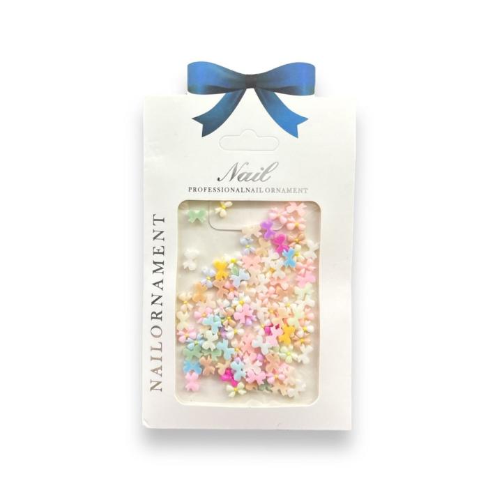 Διακοσμητικά Φιογκάκια Νυχιών σε Παστέλ Αποχρώσεις  - Nail Art Set