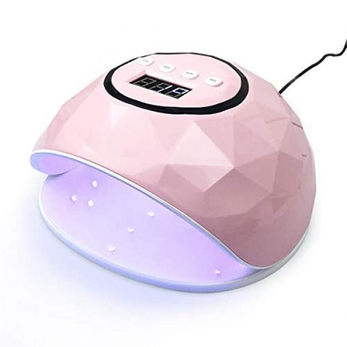 Φουρνάκι Νυχιών UV/LED 86W Smart Nail Lamp 2in1 BQF6 - Pastel Pink με Ψηφιακό Χρονοδιακόπτη