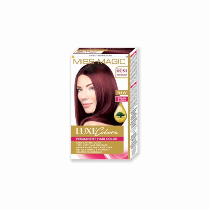 Βαφή Μαλλιών Miss Magic Luxe Colors Νο5.5 - Mahogany