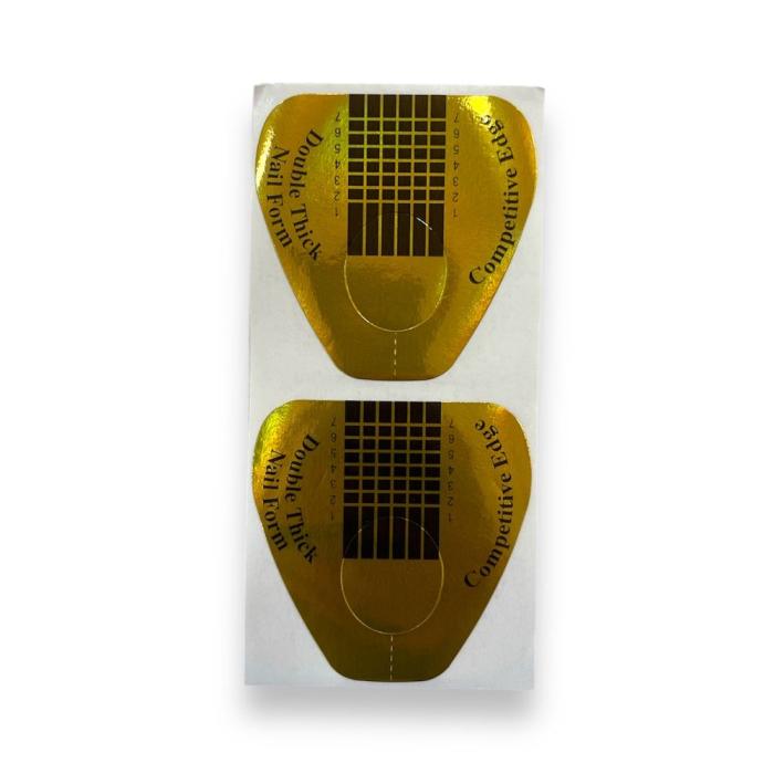 Φόρμες Ονυχοπλαστικής 40 Τεμάχια - Gold