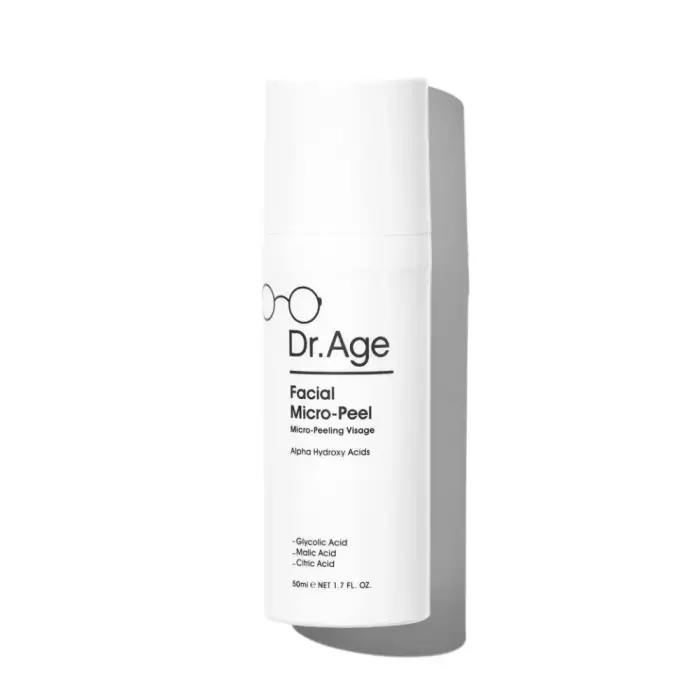 Dr. Age Facial Micro-Peel 50ml – απολεπιστικό προσώπου με AHAs για απαλή, φωτεινή και λαμπερή επιδερμίδα
