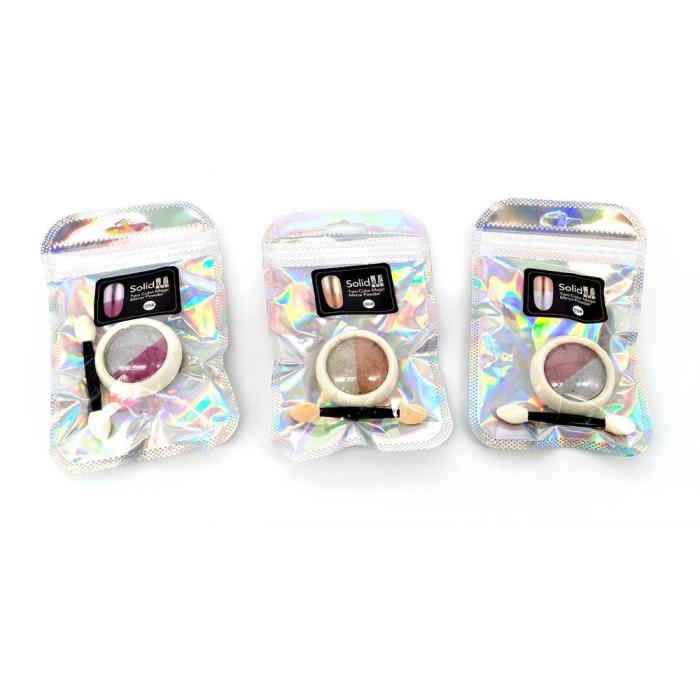 Σκόνη Νυχιών Καθρέφτης με Πινέλο σε Διάφορα Χρώματα