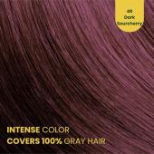 Herbal Time Phytocare Βαφή Μαλλιών Μόνιμη Χωρίς Αμμωνία  -4R Σκούρο Βυσσινί