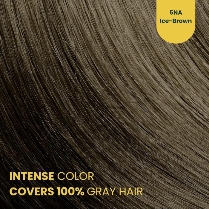 Herbal Time Phytocare Βαφή Μαλλιών Μόνιμη Χωρίς Αμμωνία  -5NA Ψυχρό Καστανό