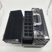 Βαλιτσάκι Μακιγιάζ και Αισθητικής 37.5x29x24.5 εκ. (ΥxΜxΠ) Black Diamond