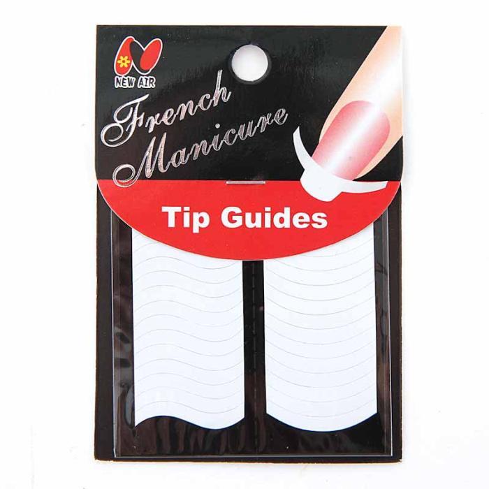 Αυτοκόλλητα Οδηγοί Nail Tip Γαλλικό μανικιούρ 28 τεμάχια