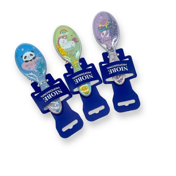 Παιδική Βούρτσα Μαλλιών με Σχέδια σε Διάφορα Χρώματα