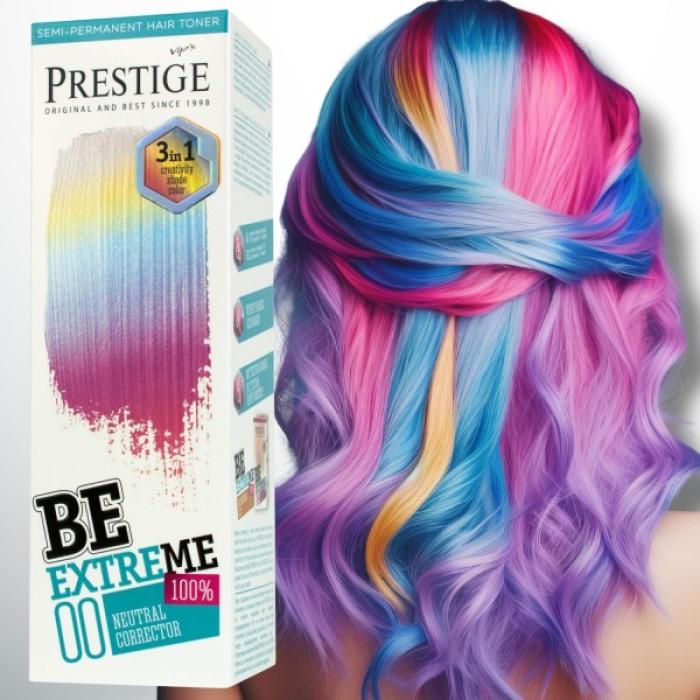 Vip's Prestige Be Extreme Semi-Permanent Hair Toner Ammonia Free No00 Ουδέτερος Διορθωτής Χρώματος