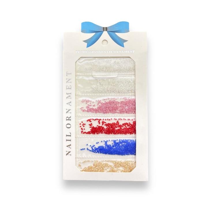 Διακοσμητικά Στοιχεία Νυχιών σε Διάφορα Χρώματα  - Nail Art Set