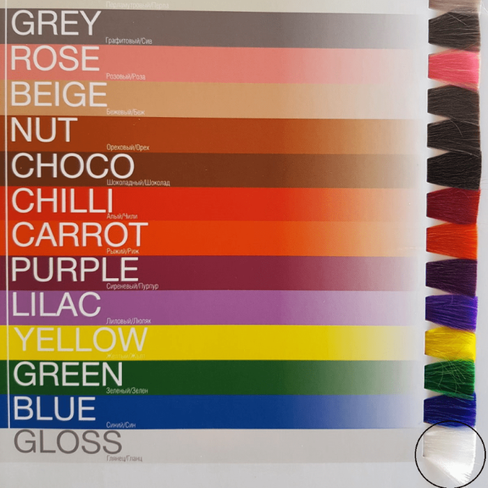 Spa Master Pure Pigments Καθαρές Χρωστικές Ημιμόνιμη Βαφή Μαλλιών 100ml – Gloss