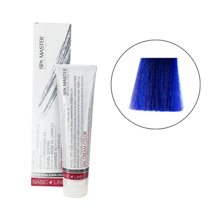 Spa Master Pure Pigments Καθαρές Χρωστικές Ημιμόνιμη Βαφή Μαλλιών 100ml – Blue