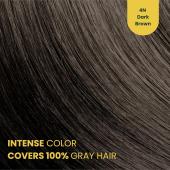 Herbal Time Phytocare Βαφή Μαλλιών Μόνιμη Χωρίς Αμμωνία  -4N Σκούρο Καστανό