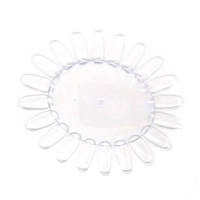 Νυχιέρα Στρόγγυλη 20 Θέσεων για Δειγματολόγιο Διάφανη