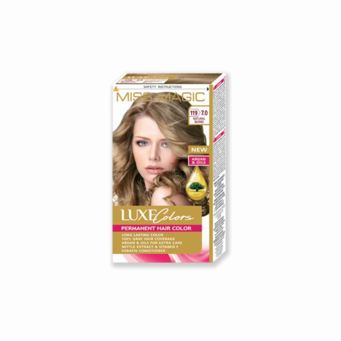 Βαφή Μαλλιών Miss Magic Luxe Colors Νο7.0 - Natural Blond