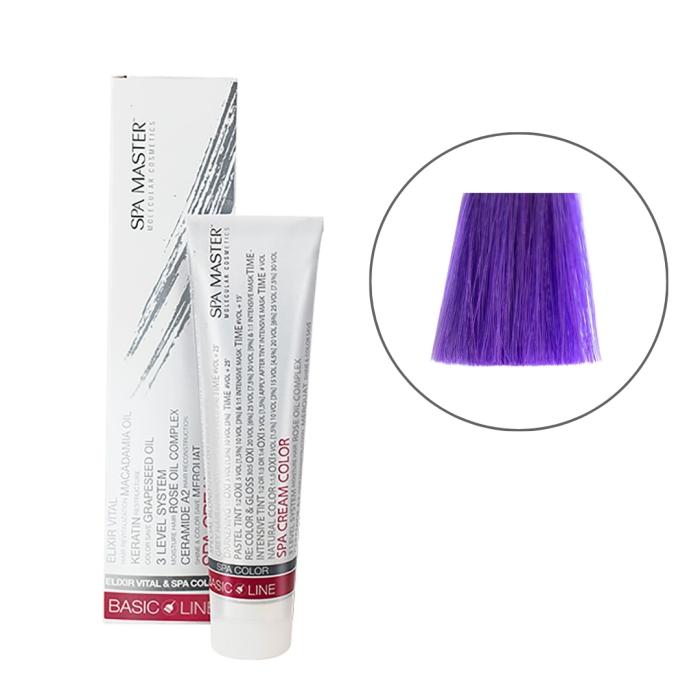 Spa Master Pure Pigments Καθαρές Χρωστικές Ημιμόνιμη Βαφή Μαλλιών 100ml – Lilac