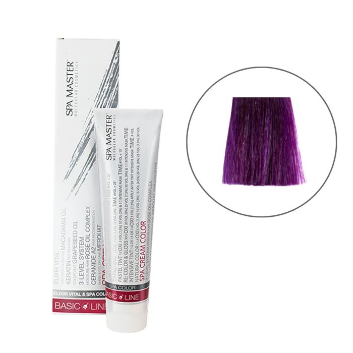 Spa Master Pure Pigments Καθαρές Χρωστικές Ημιμόνιμη Βαφή Μαλλιών 100ml – Purple