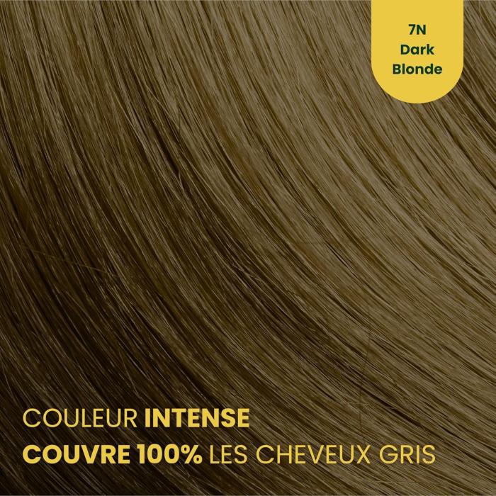 Herbal Time Phytocare Βαφή Μαλλιών Μόνιμη Χωρίς Αμμωνία  -7N Σκούρο Ξανθό